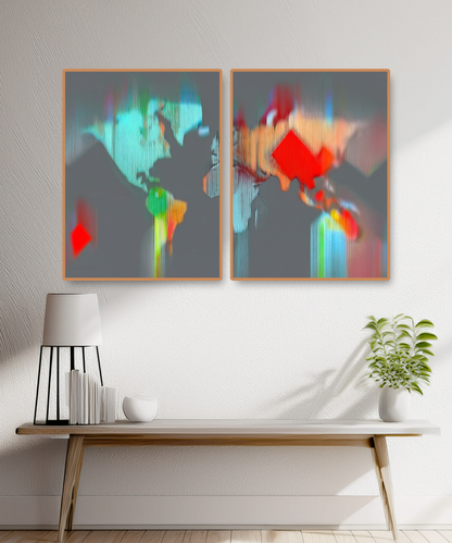 2 PARTS FLOATING FRAME