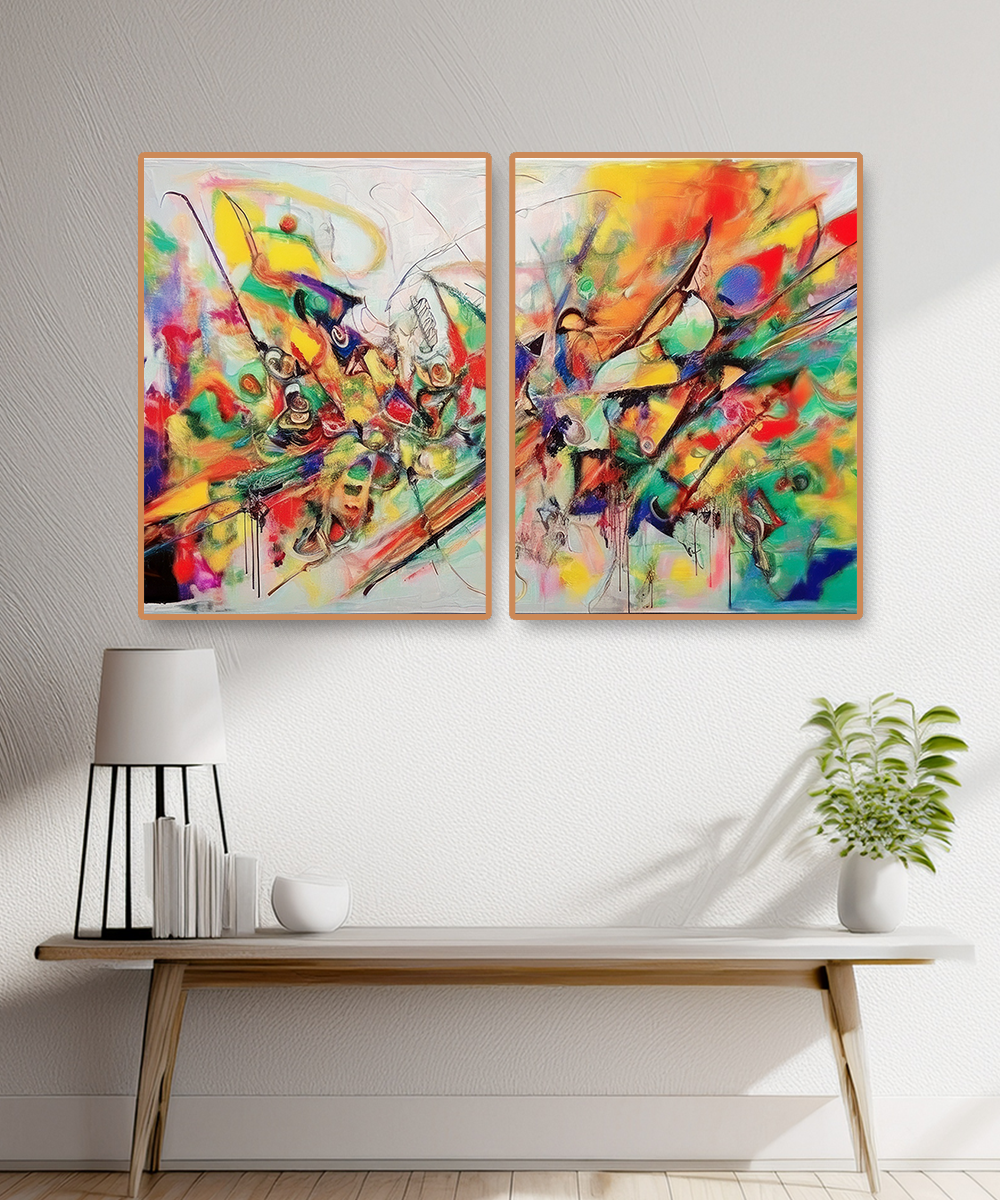2 PARTS FLOATING FRAME