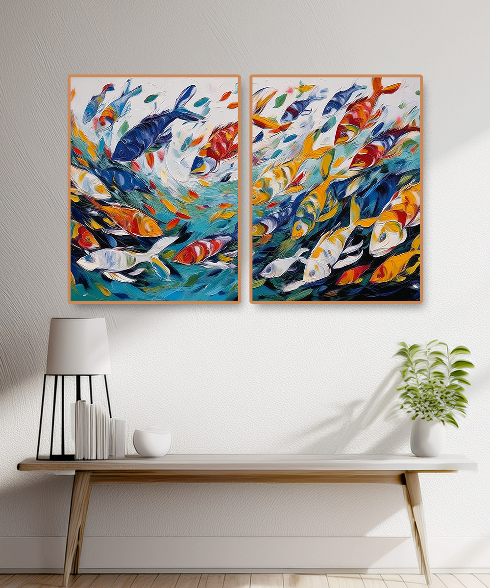 2 PARTS FLOATING FRAME