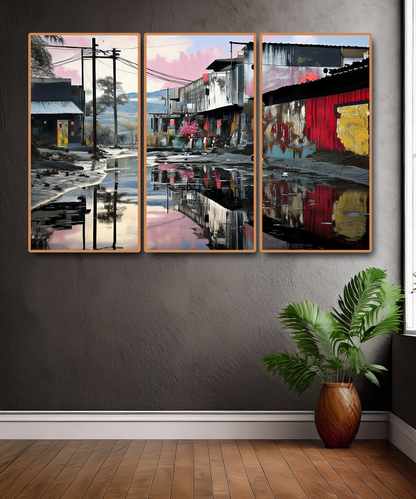 3 PARTS FLOATING FRAME