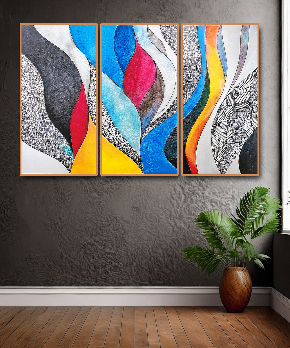 3 PARTS FLOATING FRAME