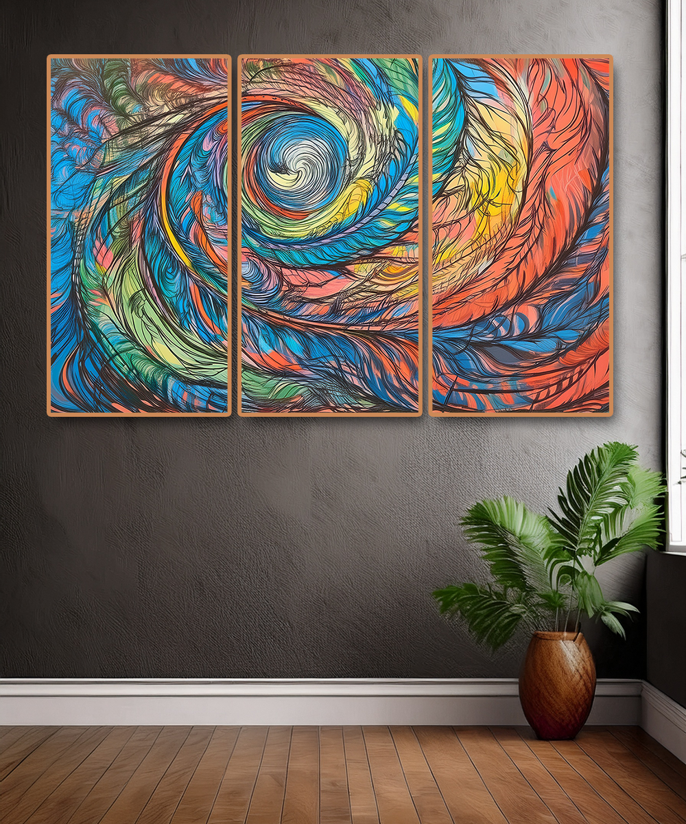 3 PARTS FLOATING FRAME