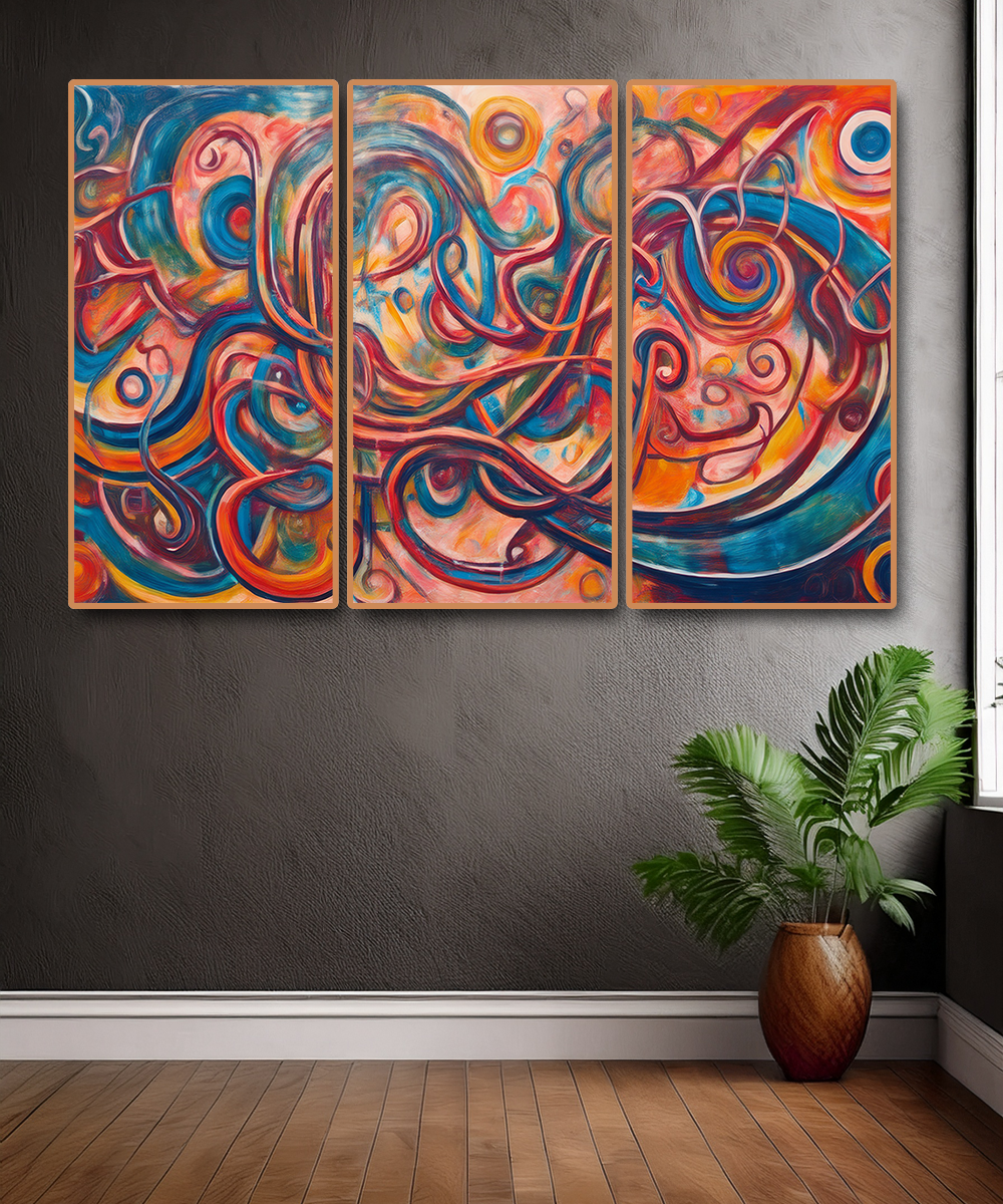 3 PARTS FLOATING FRAME