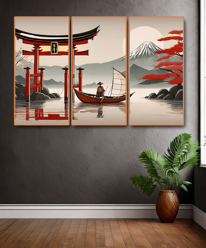 3 PARTS FLOATING FRAME