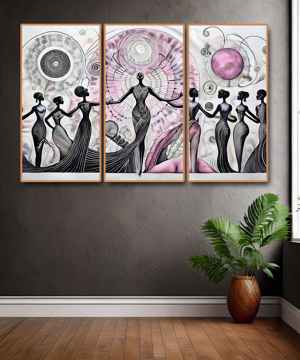 3 PARTS FLOATING FRAME
