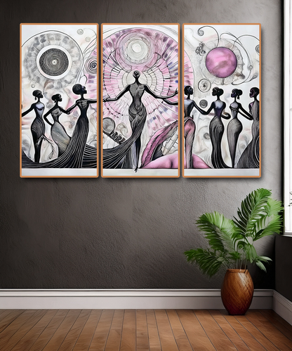 3 PARTS FLOATING FRAME