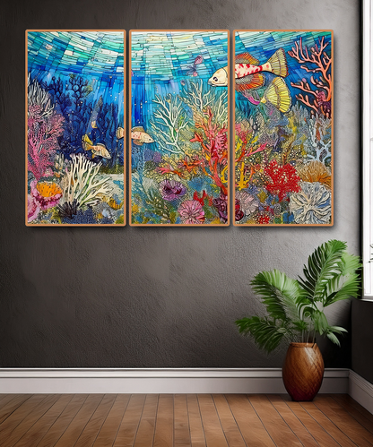 3 PARTS FLOATING FRAME