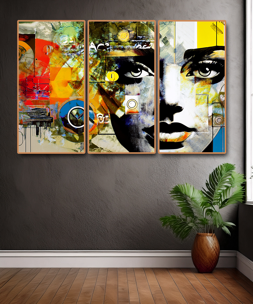 3 PARTS FLOATING FRAME
