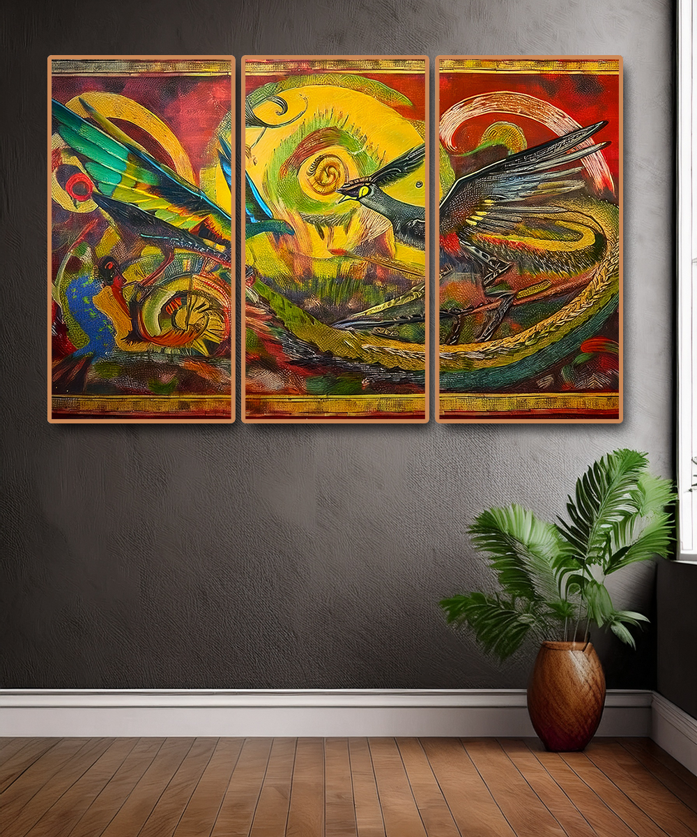 3 PARTS FLOATING FRAME