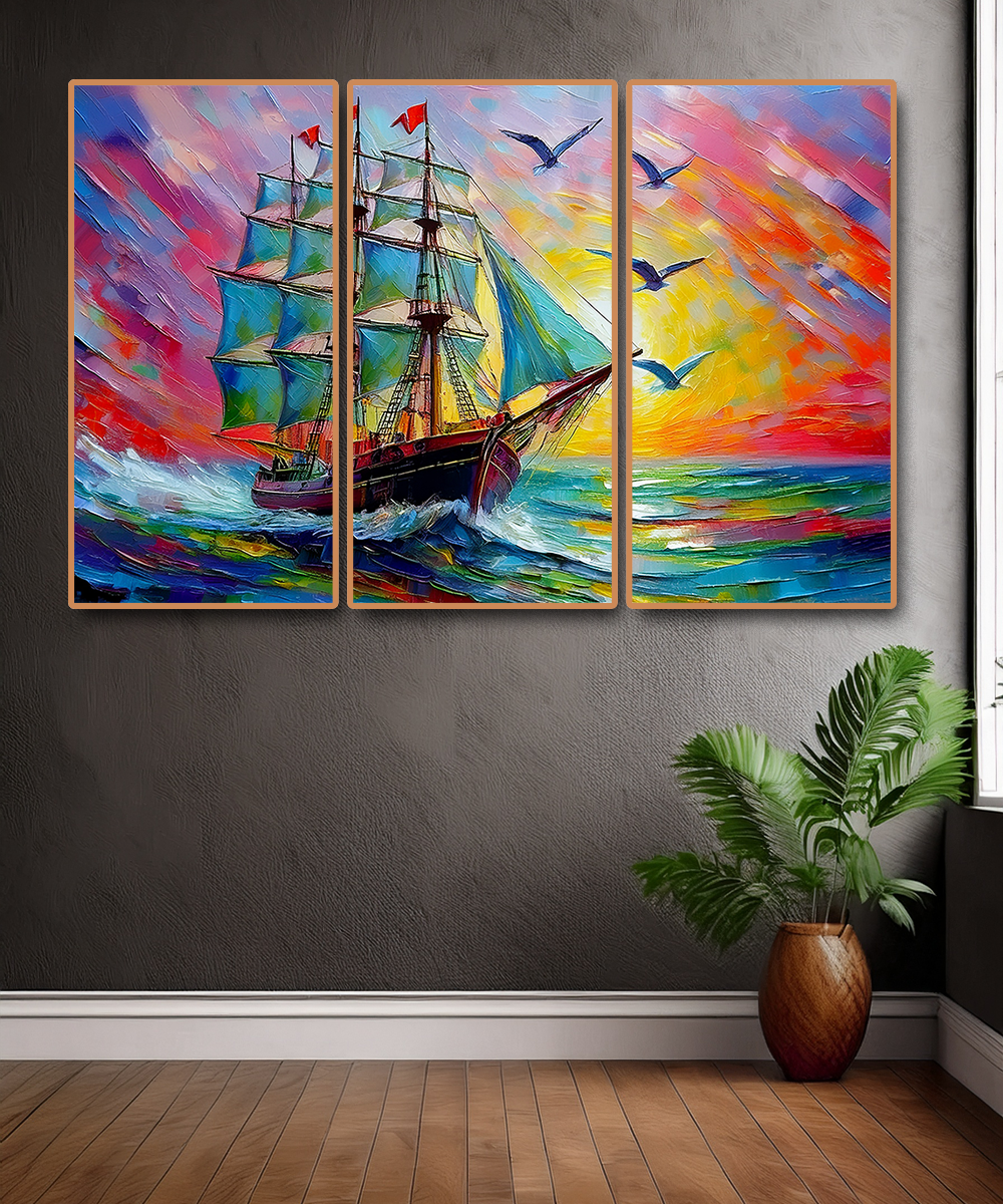 3 PARTS FLOATING FRAME