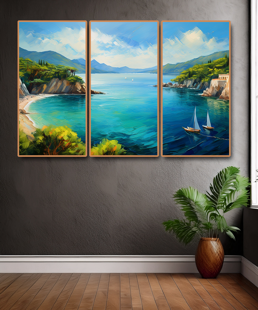 3 PARTS FLOATING FRAME