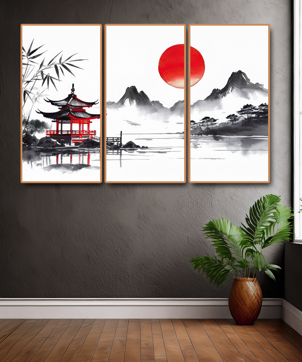 3 PARTS FLOATING FRAME