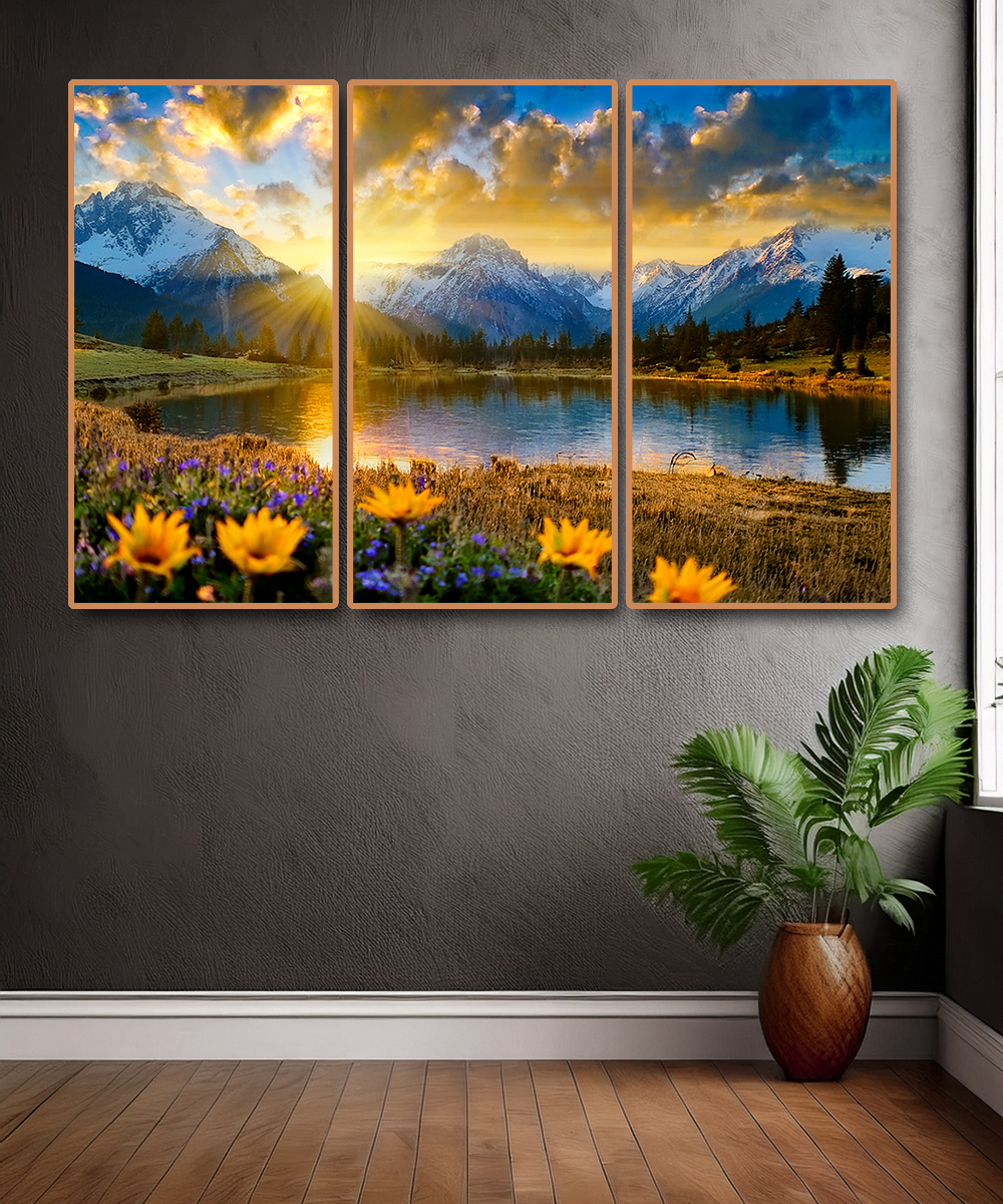 3 PARTS FLOATING FRAME