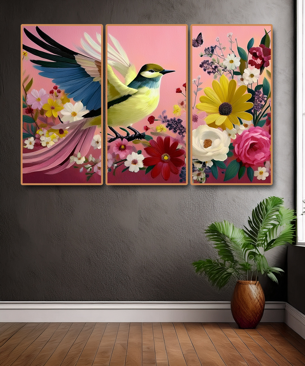 3 PARTS FLOATING FRAME