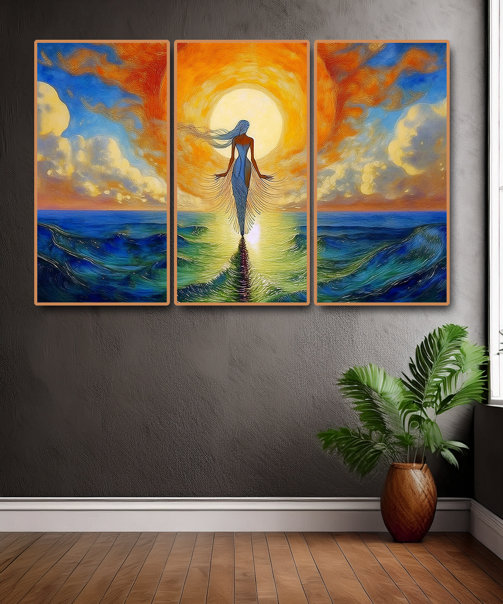 3 PARTS FLOATING FRAME