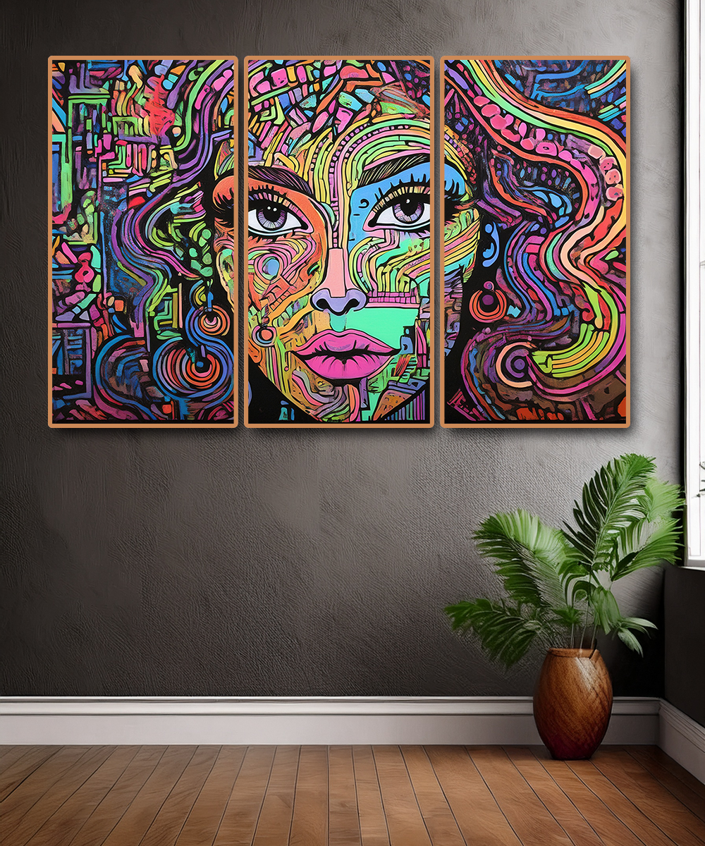 3 PARTS FLOATING FRAME