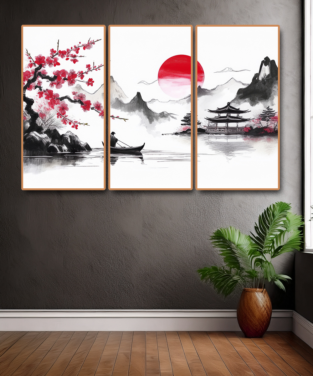 3 PARTS FLOATING FRAME