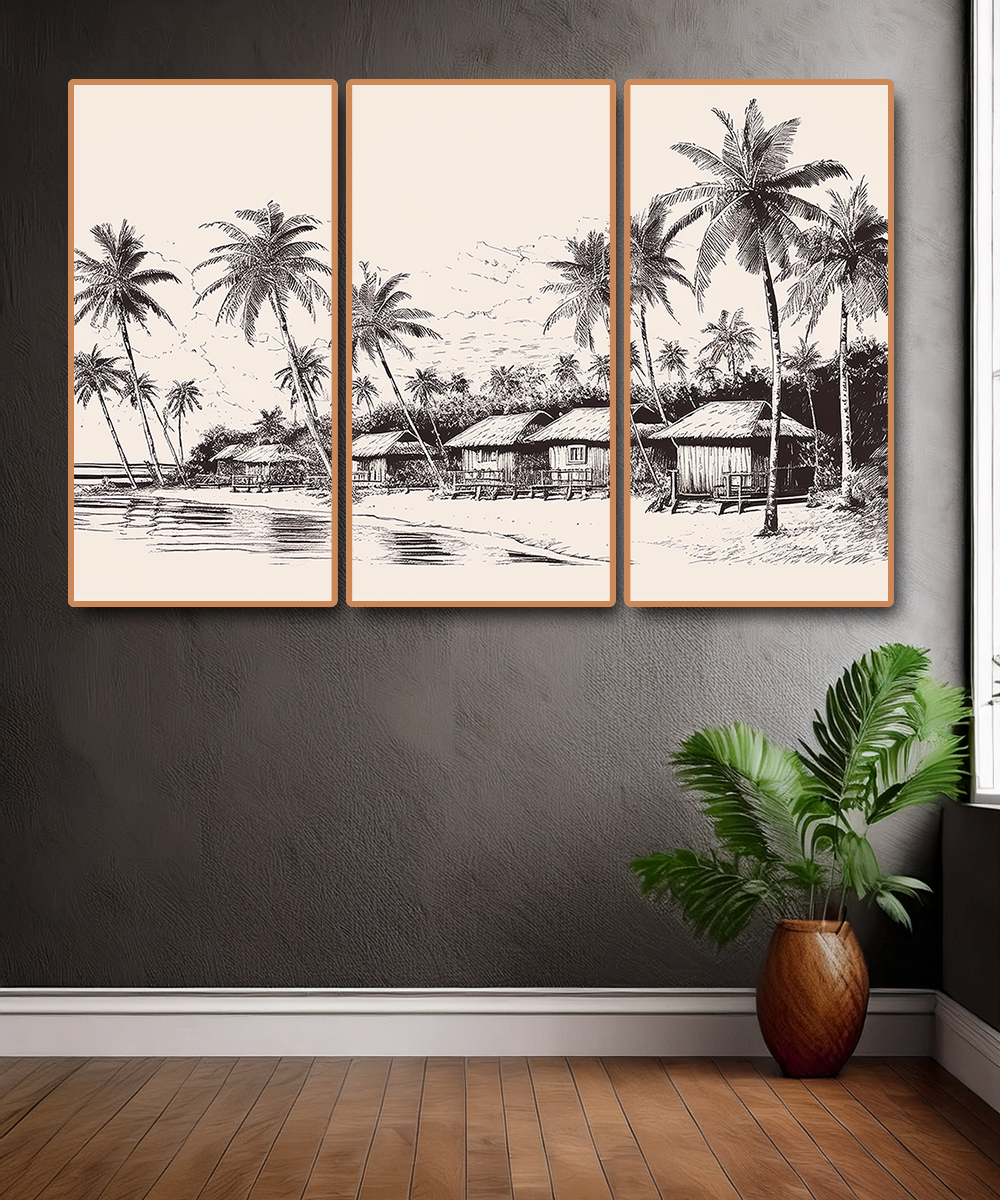 3 PARTS FLOATING FRAME