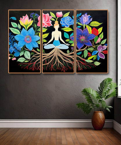 3 PARTS FLOATING FRAME