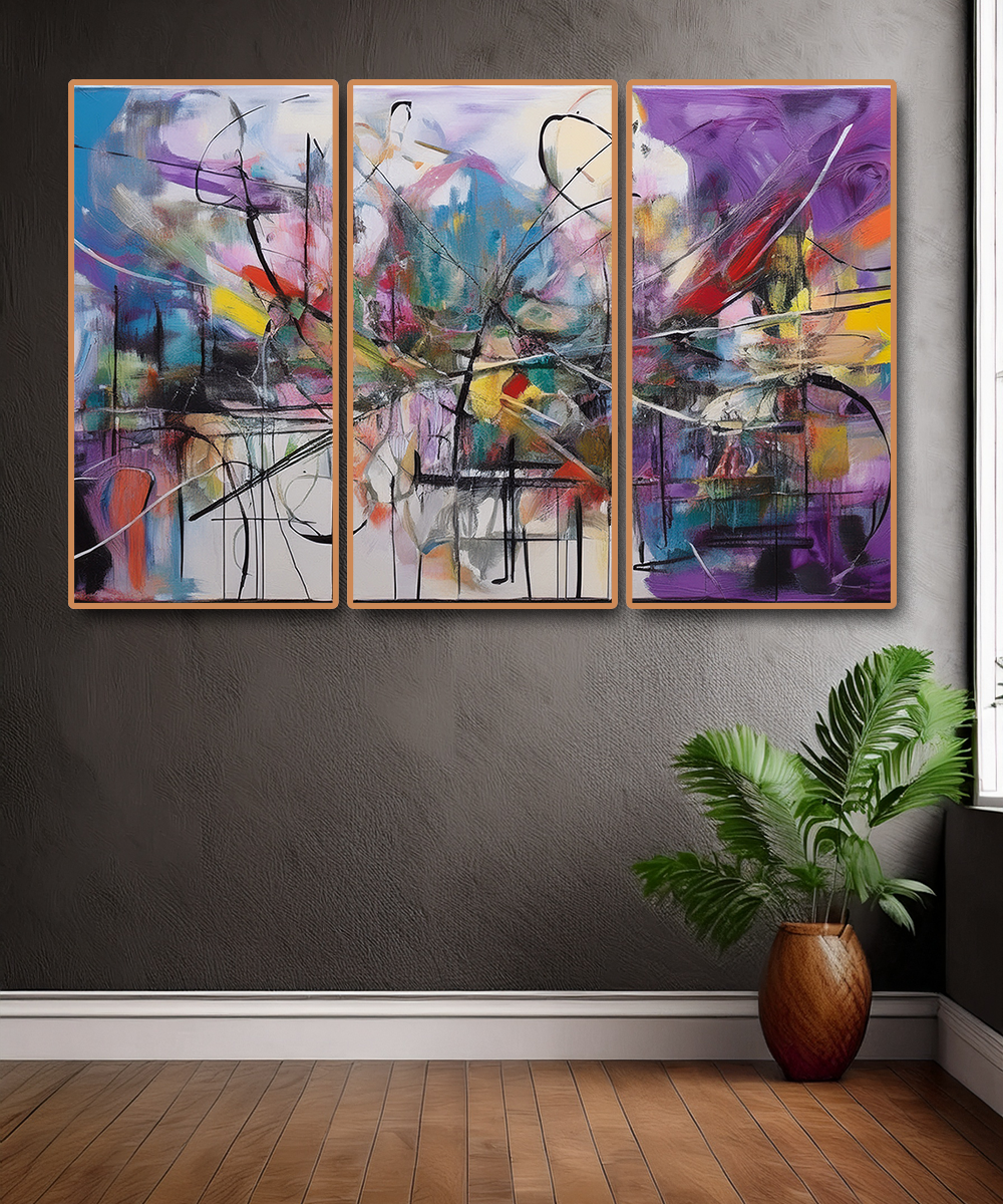 3 PARTS FLOATING FRAME