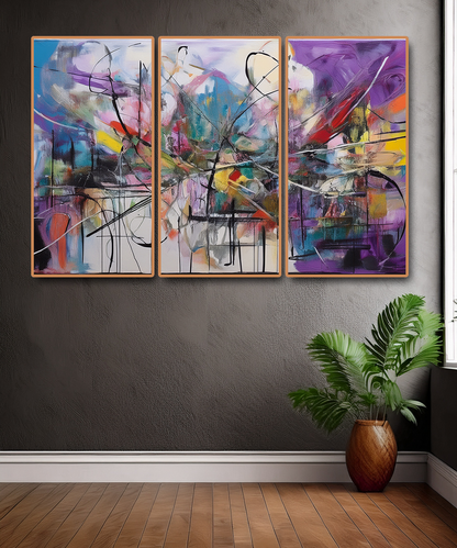 3 PARTS FLOATING FRAME