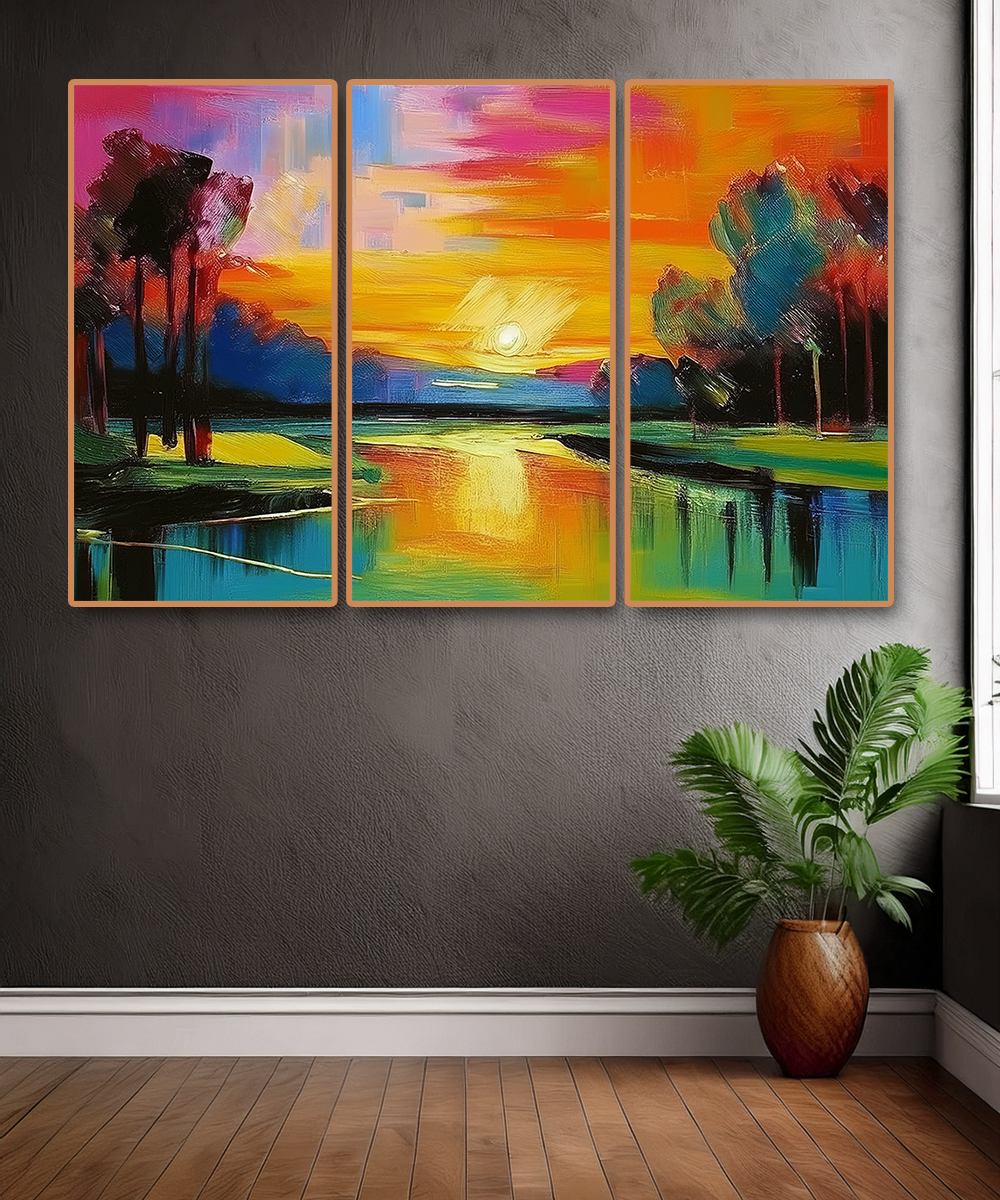3 PARTS FLOATING FRAME