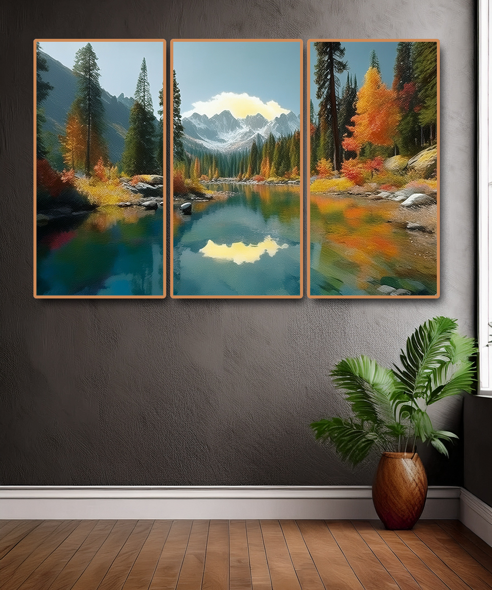 3 PARTS FLOATING FRAME