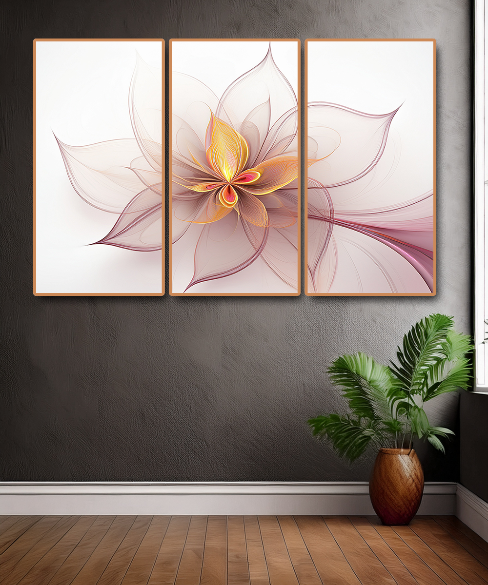 3 PARTS FLOATING FRAME