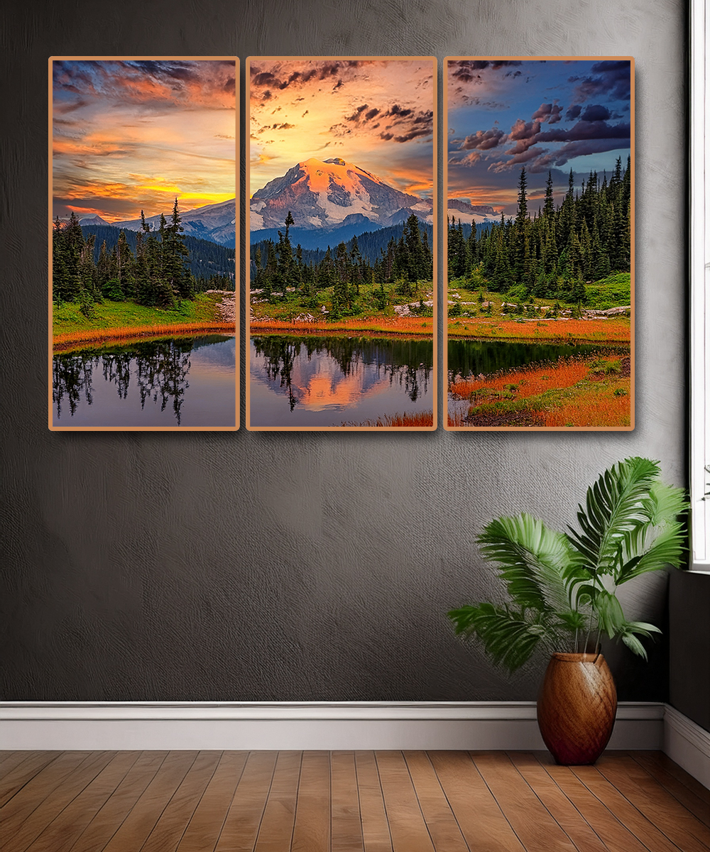 3 PARTS FLOATING FRAME