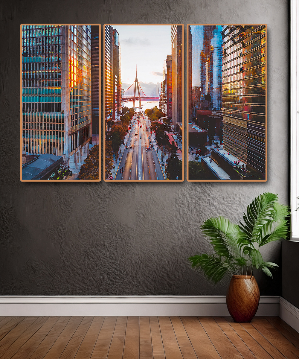 3 PARTS FLOATING FRAME