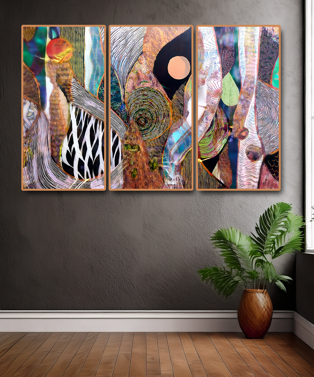 3 PARTS FLOATING FRAME
