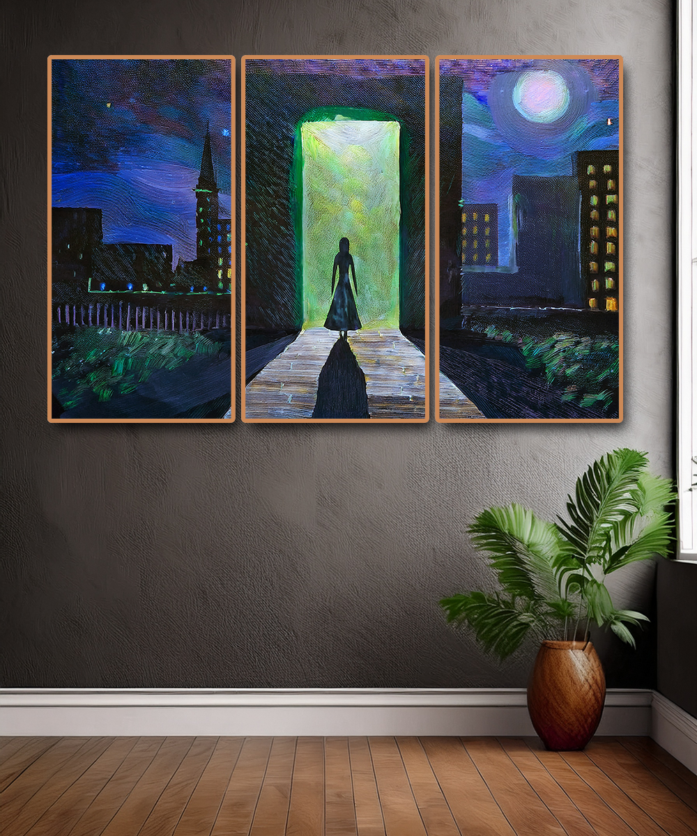 3 PARTS FLOATING FRAME
