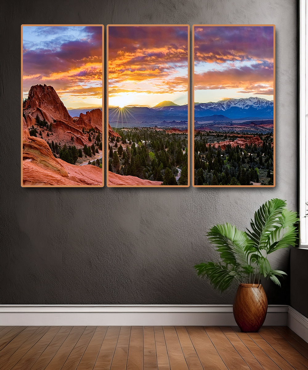3 PARTS FLOATING FRAME