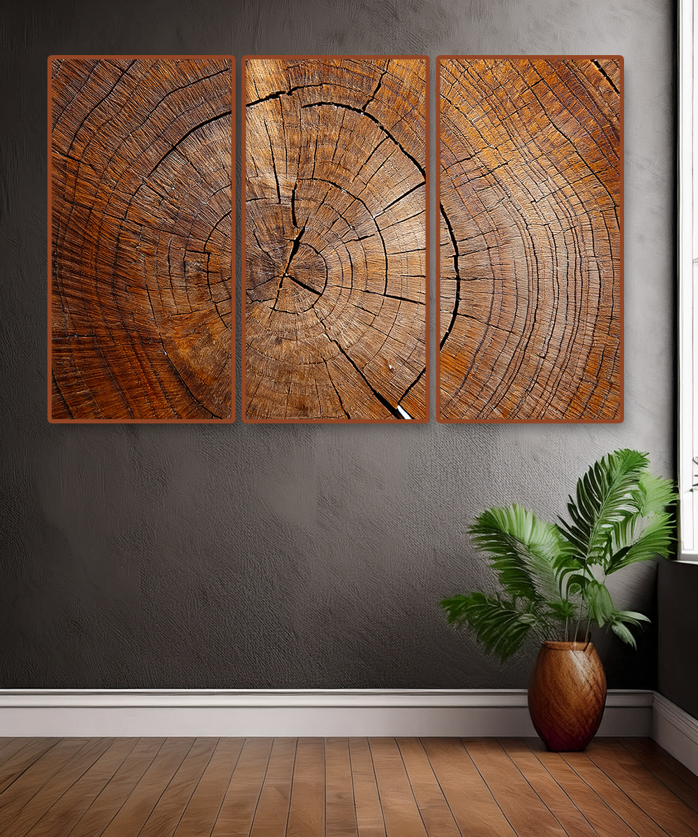 WALNUT 3 PARTS