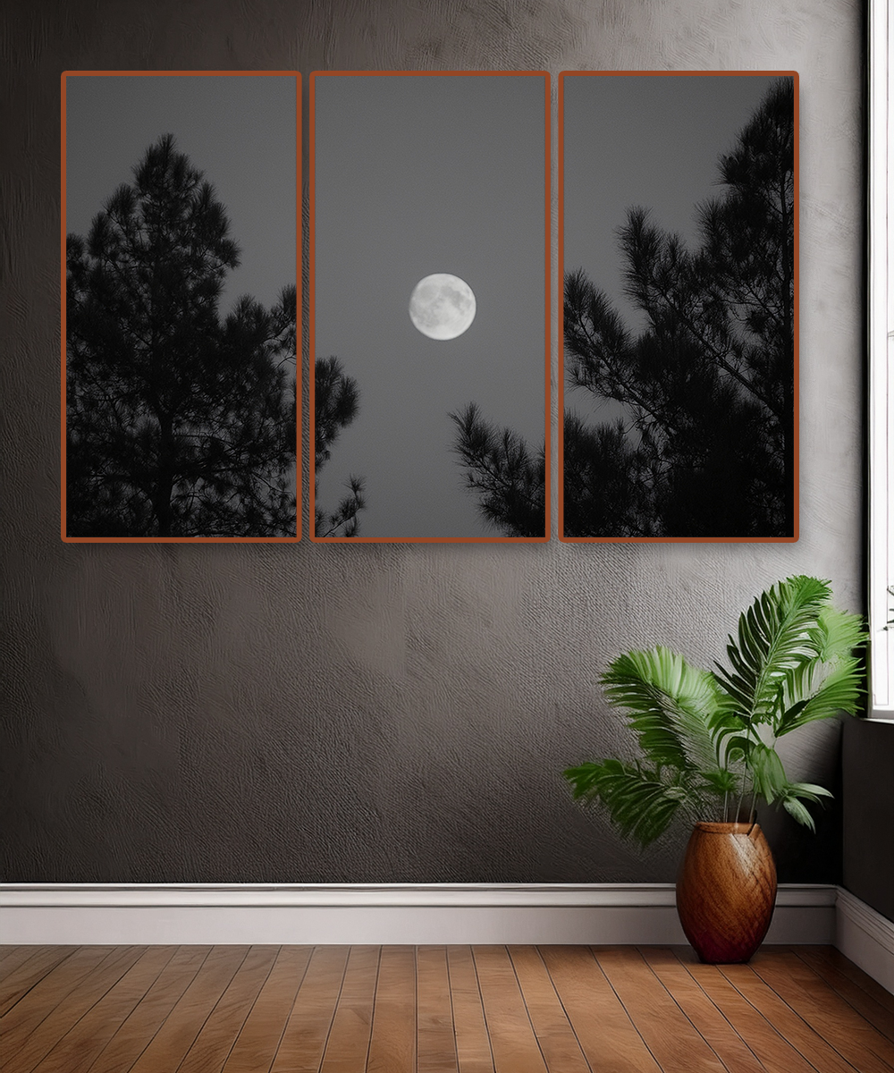 WALNUT 3 PARTS
