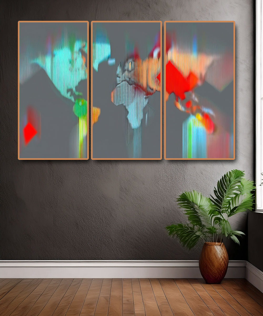 3 PARTS FLOATING FRAME