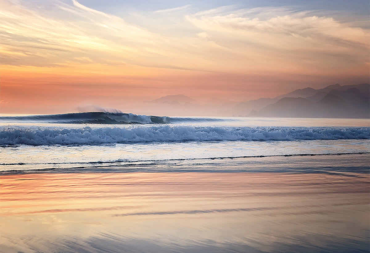 Serene Ocean Sunset Canvas Wall Art – Coastal Harmony Collection | Premium Fade-Resistant Print