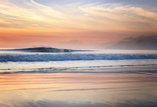 Serene Ocean Sunset Canvas Wall Art – Coastal Harmony Collection | Premium Fade-Resistant Print