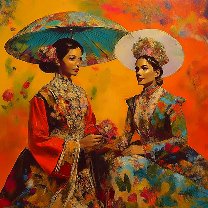 Ceremonial Journey – Cultural Elegance in Bloom