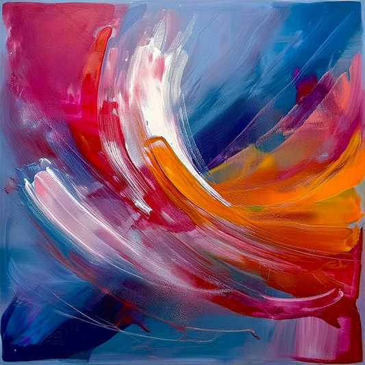 Crimson Waves – Fluid Abstract Motion