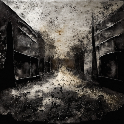 Echoes of Earth – Textured Abstract Canvas Wall Art