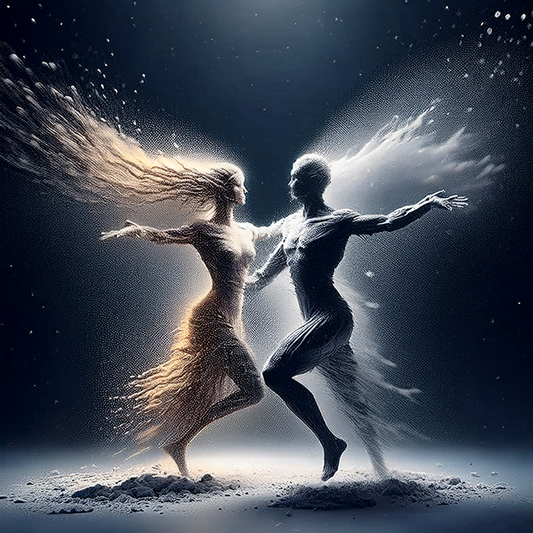 Ethereal Departure Dance Canvas Wall Art