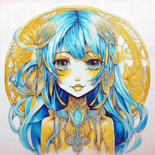 Dreamcatcher Spirit – Fantasy Anime Canvas Wall Art