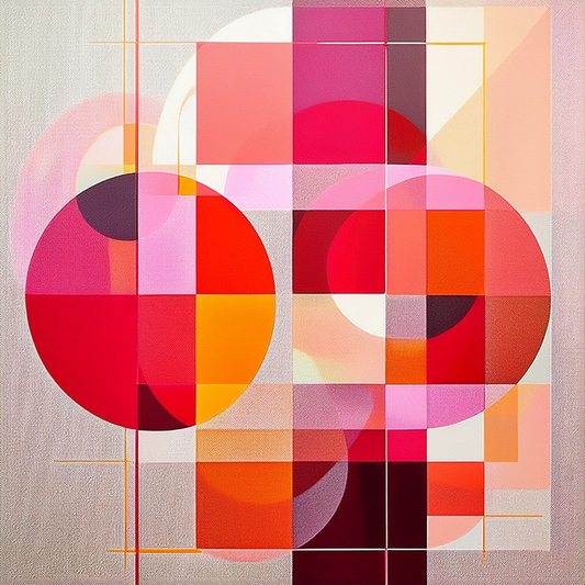 Geometric Harmony – Layered Abstract Geometry