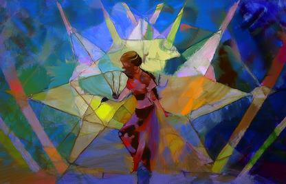 Shades of Her – Abstract Feminine Energy Canvas Wall Art
