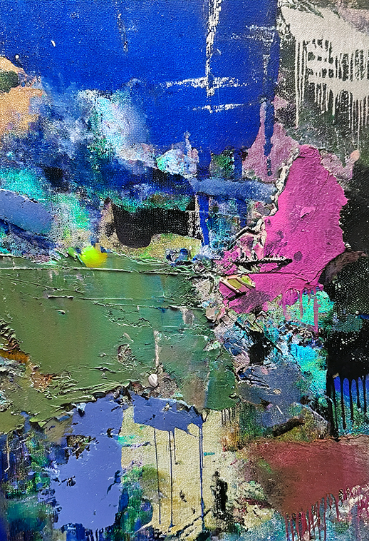 Urban Layers – Textured Abstract Canvas Wall Art