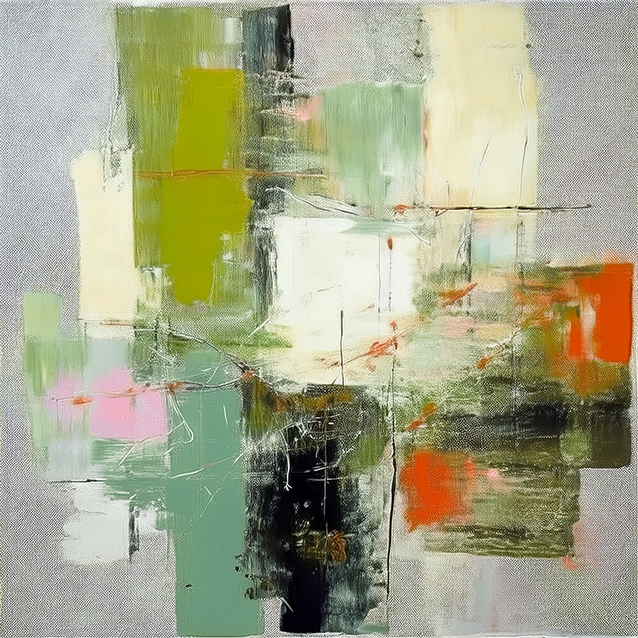 Whispers of Color – Abstract Modern Canvas Wall Art